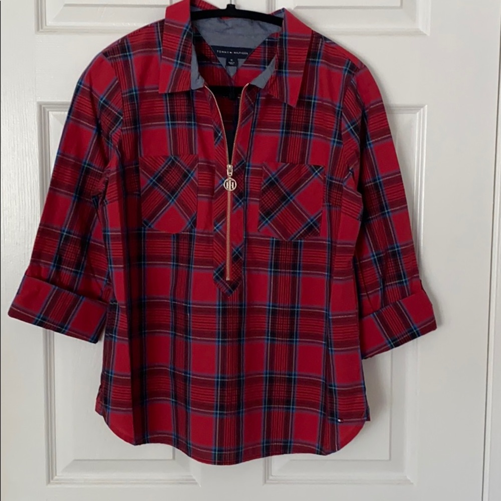 ‼️SALE‼️ Tommy Hilfiger Zip Shirting